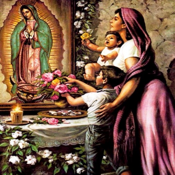 Virgen de Guadalupe oración en las preocupaciones y enfermedades