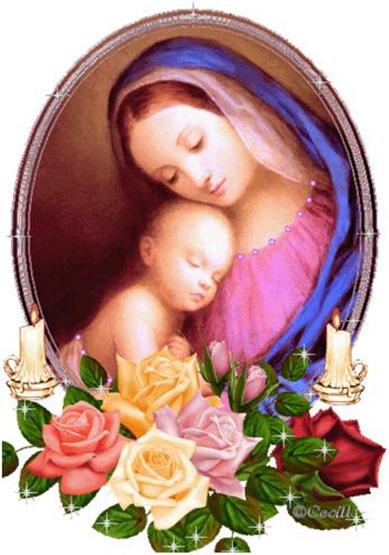 Una Flor Para La Virgen María Cada Día En El Mes De Mayo