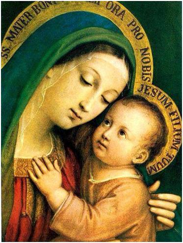 Oración de gracias a la hermosa mirada de la virgen María