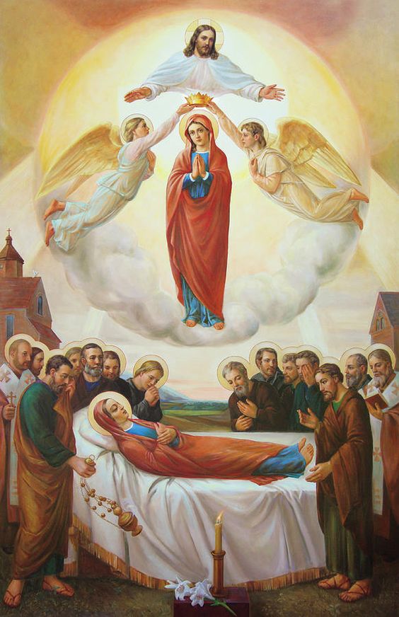 Oración asunción de la virgen María pedir ayuda en momentos difíciles