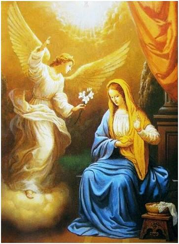 Anunciación del Ángel Gabriel a la Santísima Virgen María