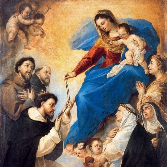Virgen del Santo Rosario oración para casos difíciles y urgentes
