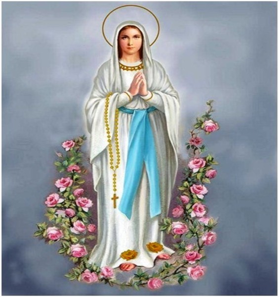 Celebración y oración de consagración a la virgen de Lourdes